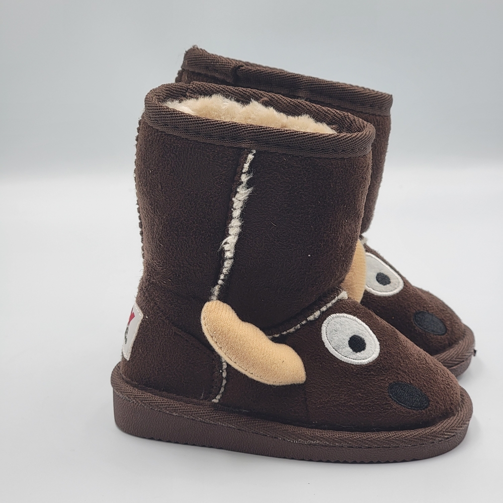 Lazy One Brown Moose Kids Boots
